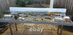 00 Gauge Model railway layout DCC 14x7ft (4 sections) delivered peco hornby