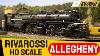 2024 Rivarossi Ho Scale Allegheny 2 6 6 6 Steam Locomotive Review Esu Loksound V5 Led DCC U0026 More