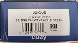 32-560dccs Class A1 60117 British Railways Apple Green With DCC Sound