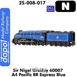 A4 Pacific Sir Nigel Gresley 60007 BR Express Blue DCC Ready DAPOL 2S-008-017