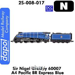 A4 Pacific Sir Nigel Gresley 60007 BR Express Blue DCC Ready DAPOL 2S-008-017