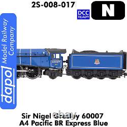 A4 Pacific Sir Nigel Gresley 60007 BR Express Blue DCC Ready DAPOL 2S-008-017