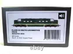 ACCURASCALE ACC2794-DCC Class 55 Deltic D9018 Ballymoss DCC Sound Version
