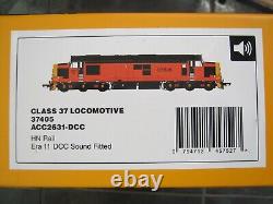 Accurascale Class 37 HN Rail Livery Factory Sound Edition OO Gauge Model Railway