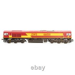 Accurascale Class 66 No. 66001 EWS Maroon Gold Limited Edition DCC Ready New