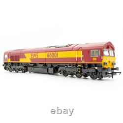 Accurascale Class 66 No. 66001 EWS Maroon Gold Limited Edition DCC Ready New