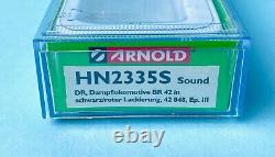 Arnold'n' Hn2335s Dr Steam Locomotive 42 848 III With DCC Sound New