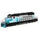 Athearn 71528 Ho Norfolk Southern Maersk Sd40-2 DC DCC Ready Rd#3329