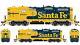 Athearn ATHG82327 HO GP9 withDCC & Sound Phase II SF #2946 Locomotive