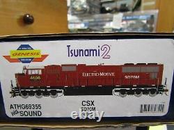 Athearn G69355 Sd70m Csx-ex Emdx Rd. No. 4696 Ho Tsunami 2 DCC & Sound