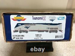 Athearn Genesis Amtrak P40/P42 PH V #114 DCC Tsunami2 ATHG81306