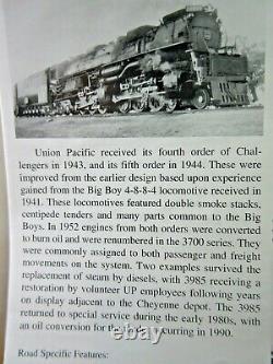 Athearn Genesis G9125 Union Pacific 4-6-6-4 Challenger Ho Steam Locomotive DCC