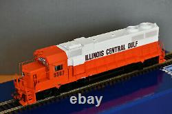 Athearn Genesis HO Illinois Central Gulf GP38-2 #9567 (DCC + Tsunami2 Sound)