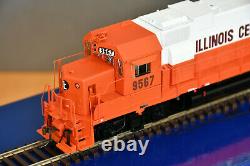 Athearn Genesis HO Illinois Central Gulf GP38-2 #9567 (DCC + Tsunami2 Sound)