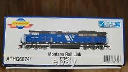Athearn Genesis SD70Ace Montana Rail Link # 4305 Tsu 2 DCC/sound/LED's Step Lts