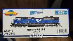 Athearn Genesis SD70Ace Montana Rail Link # 4313 Tsunami 1 DCC/sound