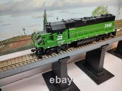 Athearn HO Train NEW Burlington Nthn GP38-2 Digitrax DCC/LED Diesel Locomotive