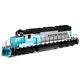 Athearrn ATH71628 SD40-2 withDCC & Sound NS/Maersk #3329 RTR Train HO Scale