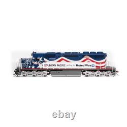 Athearrn ATH71629 SD40-2/DCC/SND UP/United Way #3300 RTR Train HO Scale