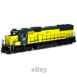 Athearrn ATH86947 SD50 withDCC & Sound C&NWithZito Yellow #7014 RTR Train HO Scale