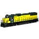 Athearrn ATH86947 SD50 withDCC & Sound C&NWithZito Yellow #7014 RTR Train HO Scale