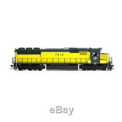 Athearrn ATH86947 SD50 withDCC & Sound C&NWithZito Yellow #7014 RTR Train HO Scale