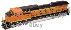 Atlas BNSF #871 H3 Swoosh Logo Dash 8-40CW Diesel Locomotive QSI DCC Sound