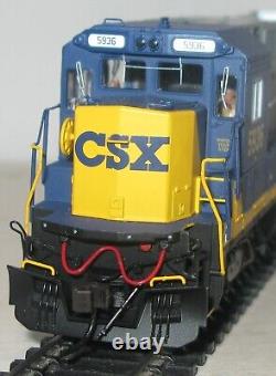 Atlas HO Master Gold 9816 Grey/Blue CSX-ROAD Dash 8-40B Diesel #5936 DCC Sound