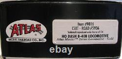 Atlas HO Master Gold 9816 Grey/Blue CSX-ROAD Dash 8-40B Diesel #5936 DCC Sound