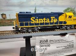 Atlas HO Train NEW Santa Fe EMD GP38-2 Digitrax DCC Powered Diesel Locomotive