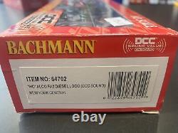 BACHMANN HO Scale 64702 Alco FA2 Loco DCC Sound New York Central Boxed