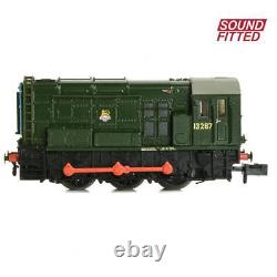 BNIB N Gauge Farish 371-013SF DCC Sound Class 08 13287 BR Green (Early Emblem)