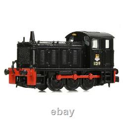 BNIB N Gauge Farish 371-052A Class 04 11219 BR Black Shunter Loco (DCC Ready)