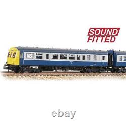 BNIB N Gauge Farish 371-506SF DCC Sound Class 101 2-Car DMU BR Blue & Grey