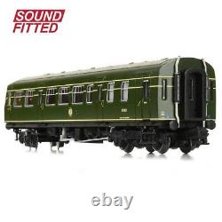 BNIB N Gauge Farish 371-508SF DCC Sound Cl 101 2-Car DMU BR Green Speed Whiskers
