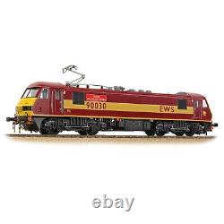 BNIB OO Gauge Bachmann 32-619 Class 90 90030'Crewe Locomotive Works' EWS Loco
