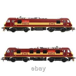 BNIB OO Gauge Bachmann 32-619 Class 90 90030'Crewe Locomotive Works' EWS Loco