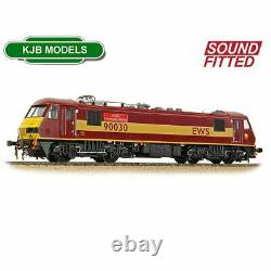 BNIB OO Gauge Bachmann 32-619SF SOUND FITTED 90030 Crewe Locomotive Works EWS