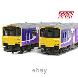 BNIB OO Gauge Bachmann 32-931SF DCC SOUND 150/1 2-Car DMU 150143 Northern Rail