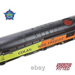 BNIB OO Gauge Bachmann 35-310SF DCC SOUND Class 37 175 Colas Rail Loco