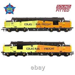 BNIB OO Gauge Bachmann 35-310SF DCC SOUND Class 37 175 Colas Rail Loco