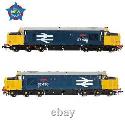 BNIB OO Gauge Bachmann 35-335 Class 37 37430'Cwmbran' BR Blue Large Logo Loco