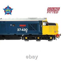 BNIB OO Gauge Bachmann 35-335SF DCC SOUND Cl 37 430'Cwmbran' BR Blue Large Logo