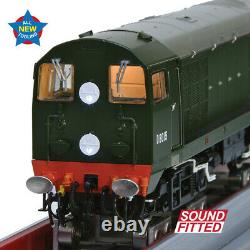 BNIB OO Gauge Bachmann 35-351SF DCC SOUND Cl 20 D8015 BR Green Loco -With Lights