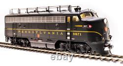 BROADWAY LIMITED 4860 HO F7A PRR 9673A DGLE 1 Stripe Paragon3 Sound/DC/DCC