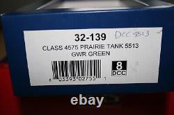 Bachman Class 4575 Prairie Tank 5513 GWR Green 32-139 DCC ready BNIB