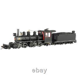 Bachmann 29002 Black Steel Cab withWht Stripes Baldwin 2-4-4-2 DCC Locomotive On30