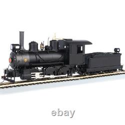 Bachmann 29404 Painted Unlettered Black Locomotive DCC & Sound Ready 0-6-0 On30