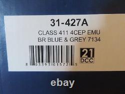 Bachmann 31-427a class 411cept emu br blue and grey 7134 21 pin dcc ready