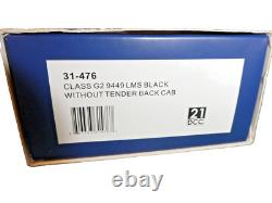 Bachmann 31-496 LMS G2 WithO Bck tender cab 9449 BR Black DCC Ready Excel loco/box